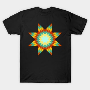 Star Quilt Pattern T-Shirt